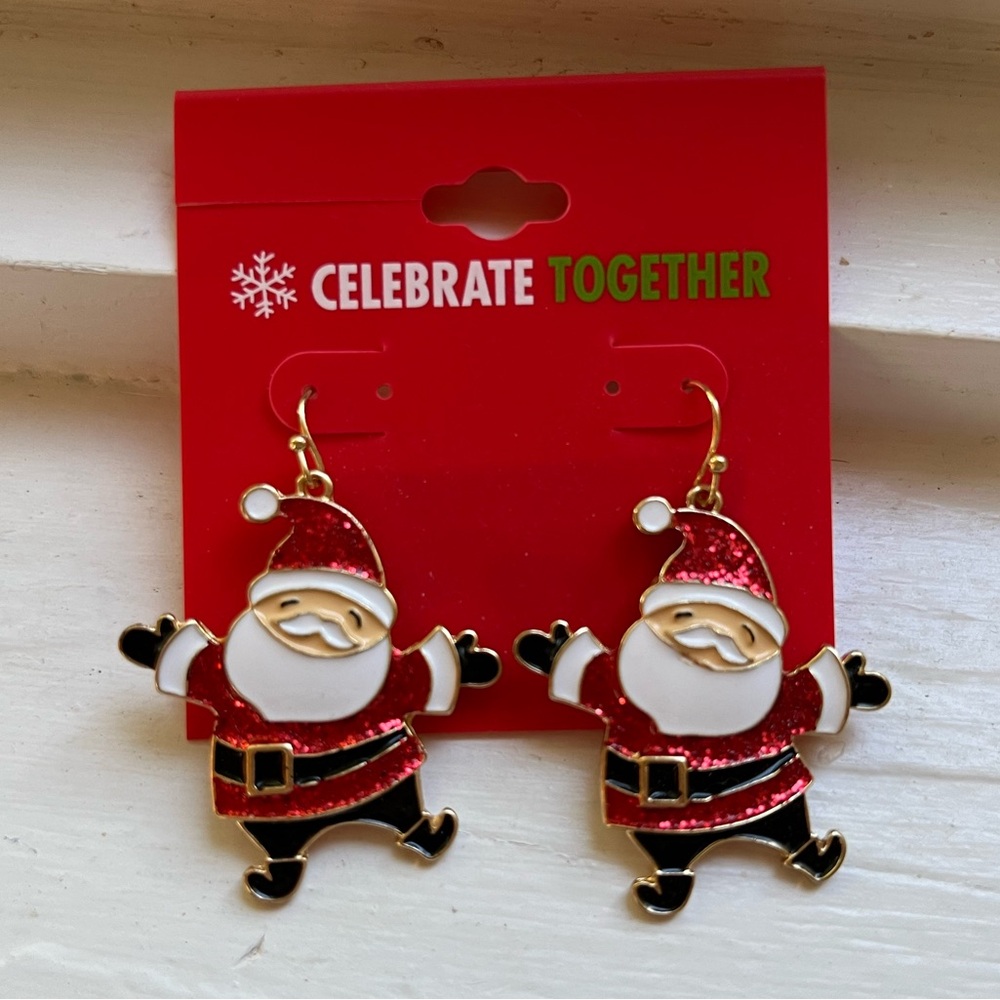 Kohl’s Santa Earrings